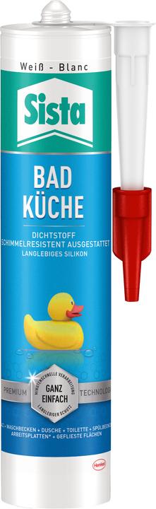 Sista Bathroom + Kitchen white (0.36 kg, White, 280 ml)