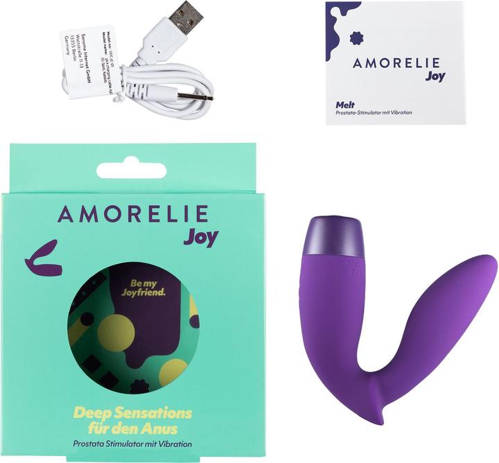 Produktbild Amorelie Prostatavibrator «Melt» Violett