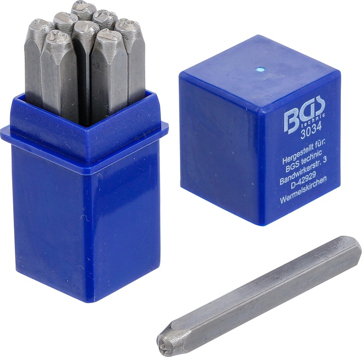 Image du produit BGS Chiffres à frapper 4 mm