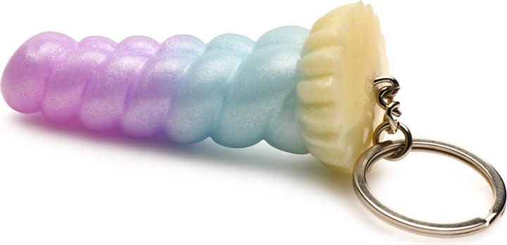 Frisky Mystischer Einhorn-Schlüsselanhänger Aus Silikon