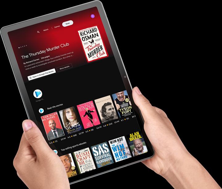 Immagine prodotto Lenovo Tab M10 Plus (3rd Gen) (Solo WiFi, 10.61", 128 GB, Doppio tono grigio tempesta)
