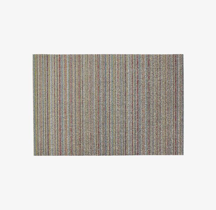 Actual product image Chilewich Doormat Skinny Stripe Soft Multi 61 cm x 91 cm (61 x 91 cm)