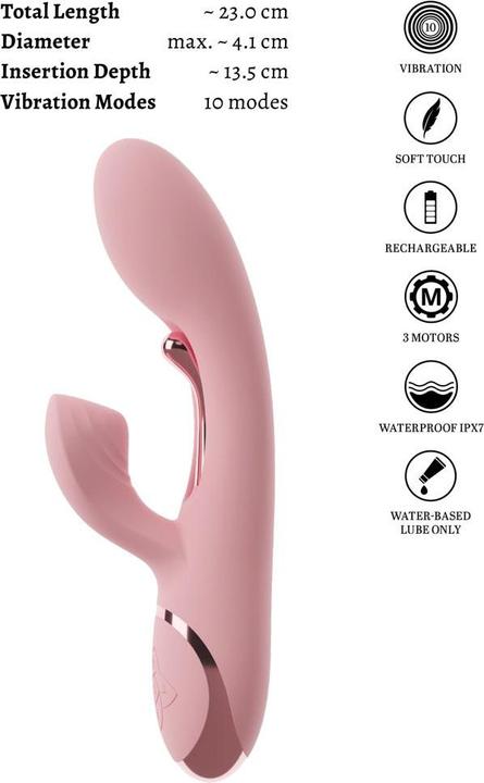 Actual product image Beau Coeur AVENOR G-Spot Rabbit