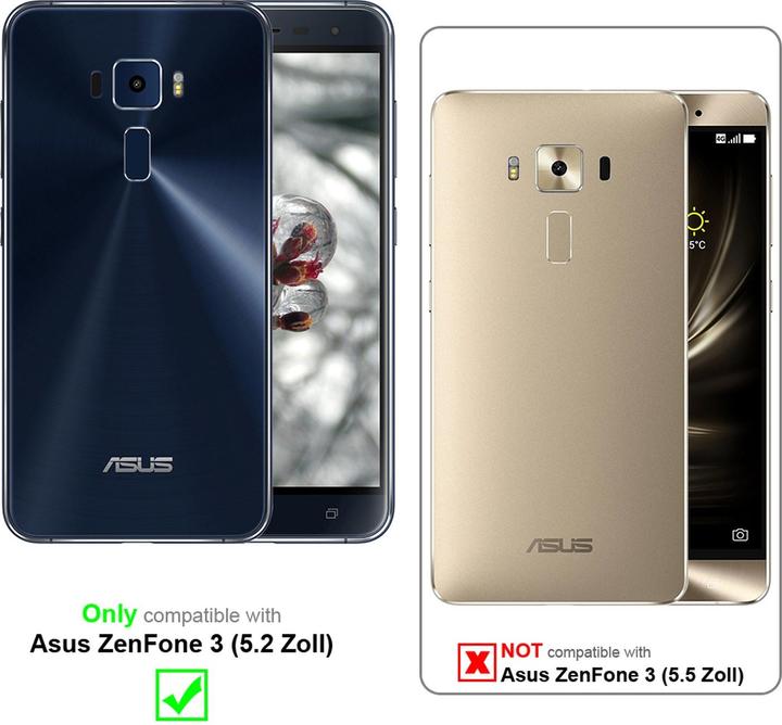 Produktbild Cadorabo TPU Hülle für Asus ZenFone 3 (5.2 Zoll) Matt Metallic