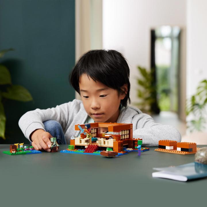 Produktbild LEGO Das Froschhaus (21256, LEGO Minecraft)