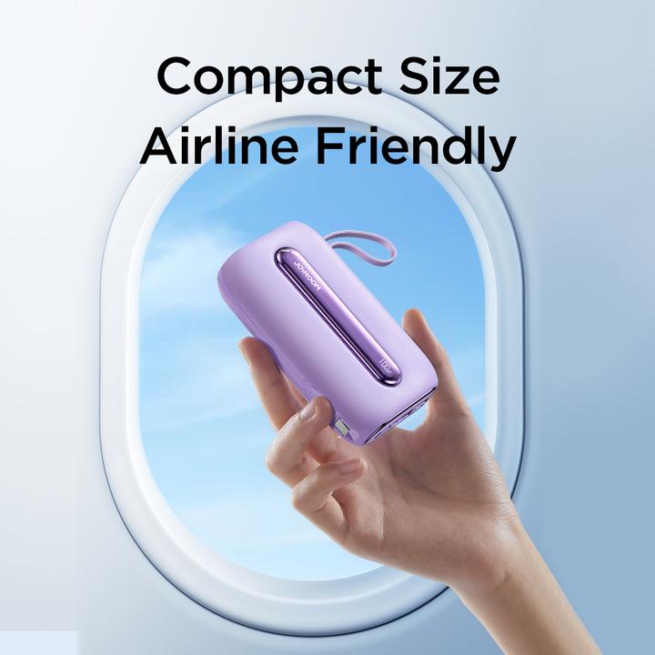 Actual product image Joyroom Powerbank JR-L012 Plus,20000mAh, 22.5W (Purple) (20000 mAh, 22.50 Wh)