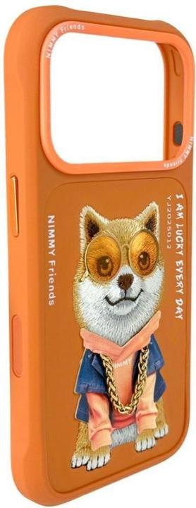 Produktbild Etuui Case Nimmy Glasses Cool Dog for iPhone 17 Pro Max orange (Apple iPhone 17 Pro Max)