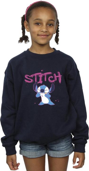Produktbild Disney Lilo And Stitch Graffiti Sweatshirt Mädchen (104)