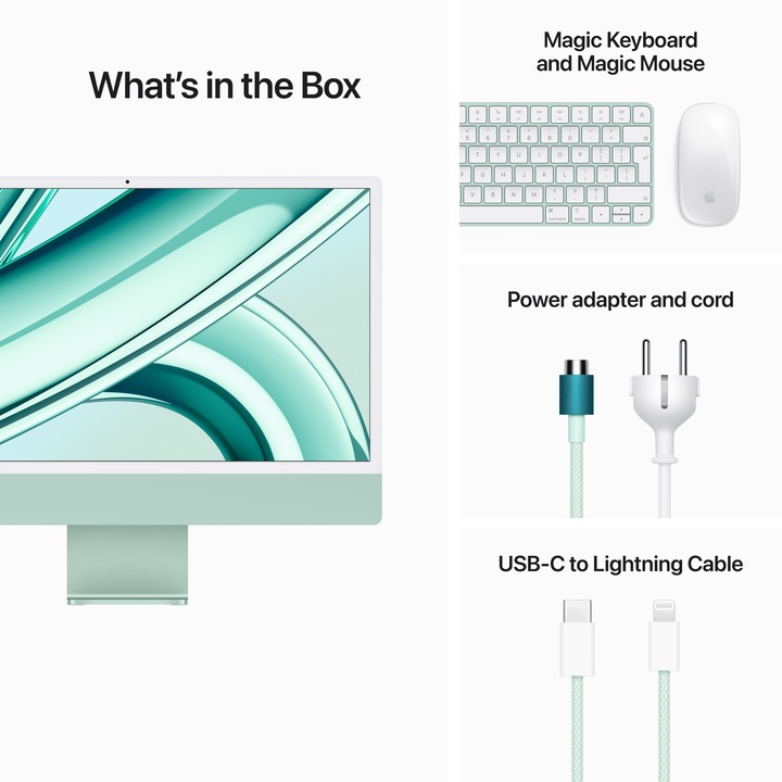 Image du produit Apple iMac 2023 (M3, 8 Go, 256 Go)