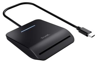 Produktbild Trust PRIMO USB-C DNI Smartcard Reader (USB 2.0, USB-C)