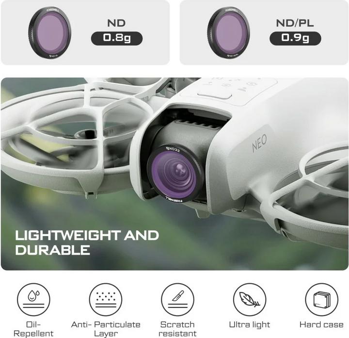 Immagine prodotto Freewell Filtri ibridi Neo Magnetic Bright Day (Filtri per droni, DJI Neo)