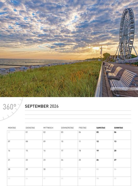 Produktbild MecklenburgerBuchtBroschürenkalender2026 (A3, A4)