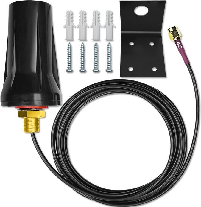 Produktbild Qoltec Antena 4G LTE dookólna DUAL | 7dBi | Zewnętrzna