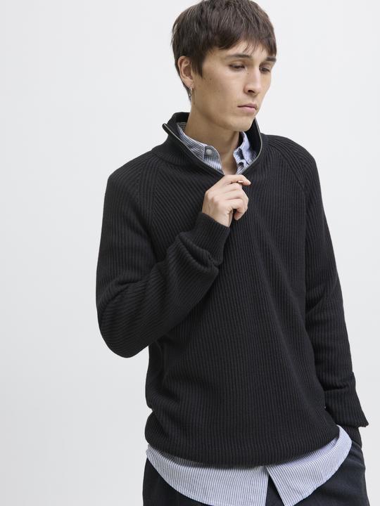 Image du produit Jack & Jones Einfarbig Strickpullover Strickpullover (XL)