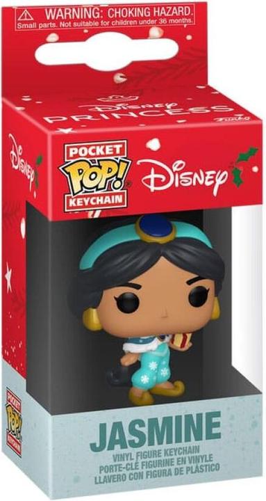Actual product image Funko Disney Princess POP! Vinyl Schlüsselanhänger 4 cm Holiday Jasmine Display (12)