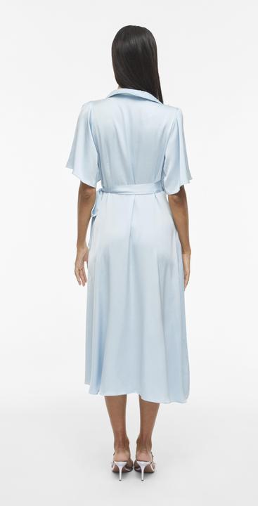 Image du produit Vila VIENNA Kurzarm Kleid mit V-Ausschnitt (36)