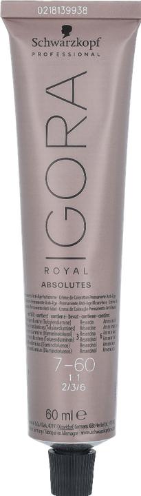 Image du produit Schwarzkopf Professional Igora Royal - 7-60 Blond moyen chocolat naturel (Blond, Marron)