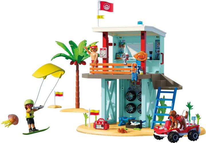 Actual product image Playmobil Rescue tower with beach buggy (71903, Playmobil My Life)