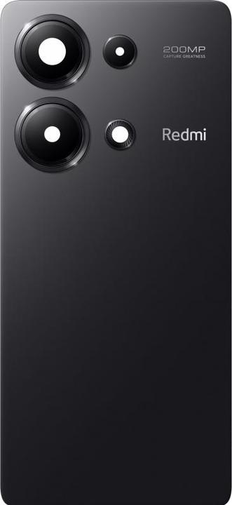 Produktbild Xiaomi Akkudeckel für Redmi Note 13 Pro 4G, Midnight Schwarz (Xiaomi Redmi Note 13 Pro 4G)