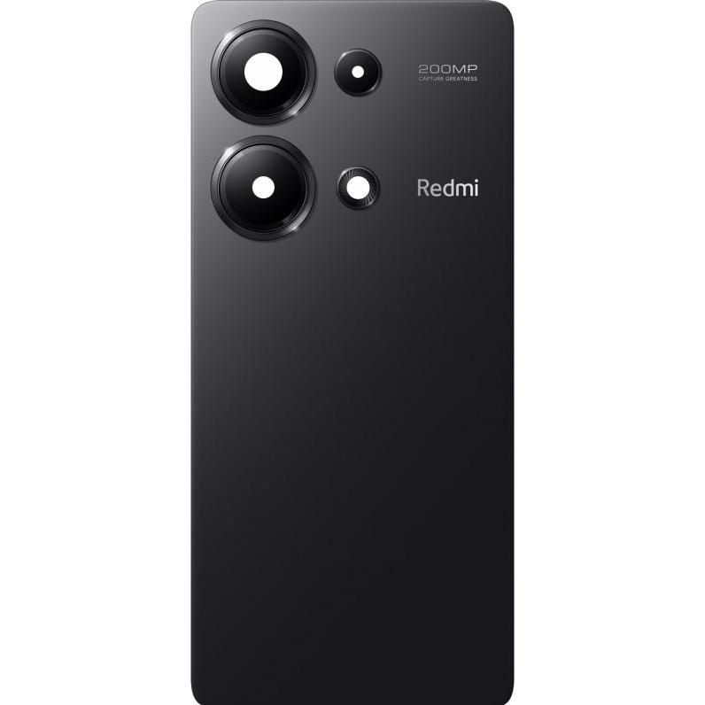 Xiaomi Akkudeckel für Redmi Note 13 Pro 4G, Midnight Schwarz, Batteria smartphone