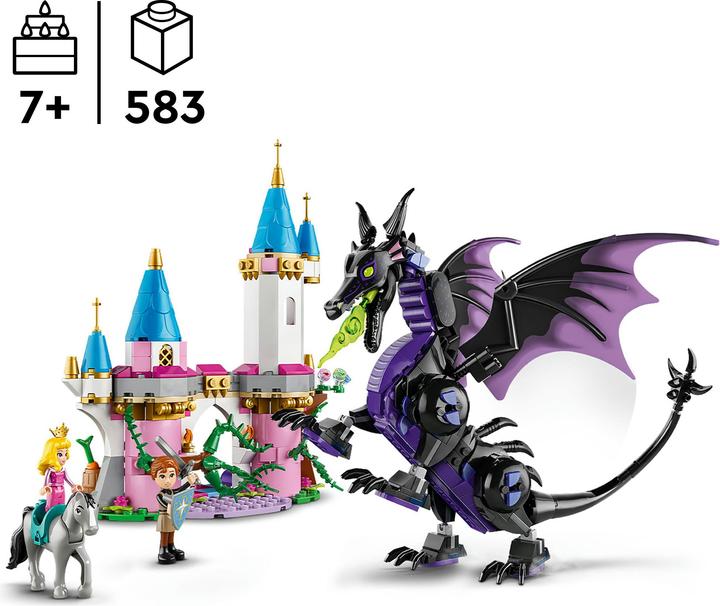 Actual product image LEGO Maleficent as a dragon (43240, LEGO Disney)