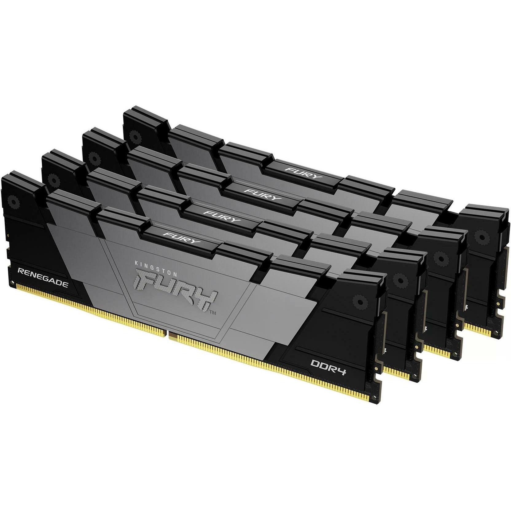 Kingston 32GBDDR4-3600MT/S CL16DIMM (4 x 8GB, 3600 MHz, DDR4-RAM, DIMM), RAM, Schwarz