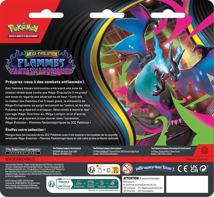 Actual product image Asmodée Pokémon ME02: pack 3 boosters (Booster Pack)