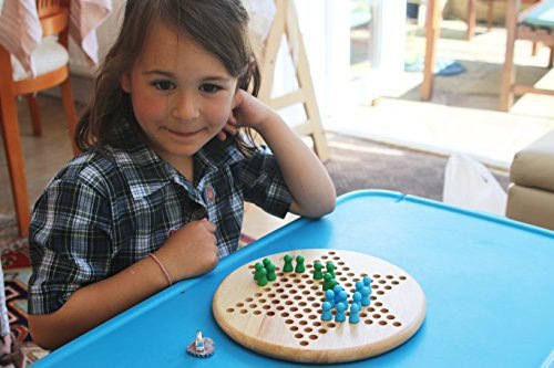 Immagine prodotto Activity Board Giochi di strategia Halma e gioco cinese GO Gobang (Cinque in fila) - Gioco da tavolo 2 in 1