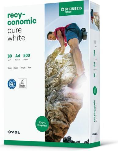 Image du produit Papyrus Recyconomic (A4, 500 feuilles, 80 g/m²)