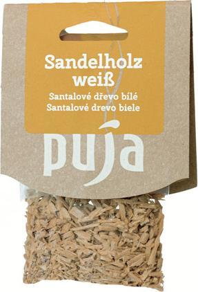 Produktbild Puja Räucherware Sandelholz weiss - 10g