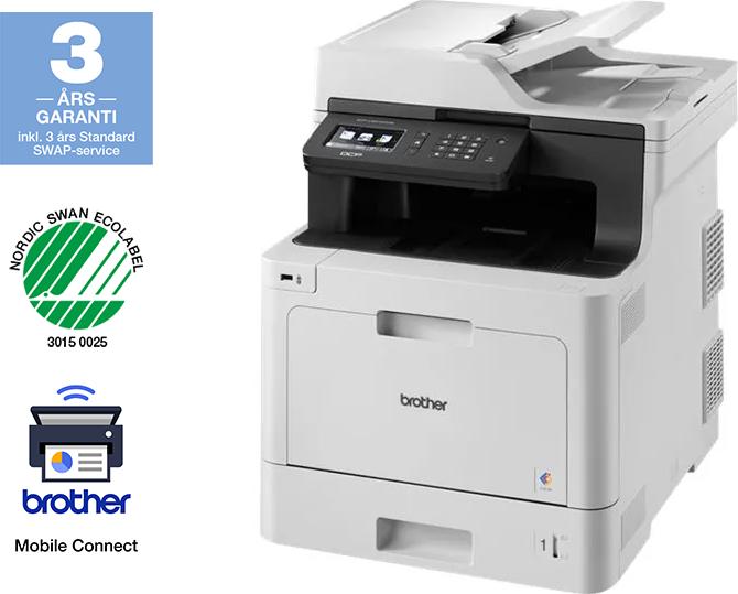 Actual product image Brother DCP-L8410CDW Multifunction Laser DPI per minute WLAN (Laser)
