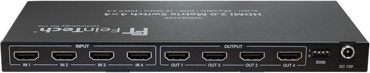 Actual product image FeinTech VMS04400 HDMI 2.0 Matrix Switch 4x4 mit Scaler