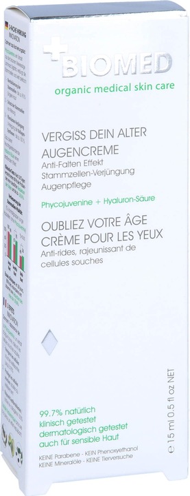 Immagine prodotto Biomed Forget Your Age Eye Care Cream (Crema, 15 ml)