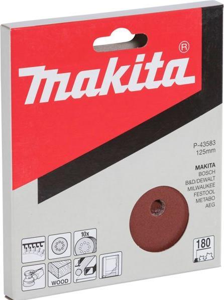 Immagine prodotto Makita Carta vetrata (180)