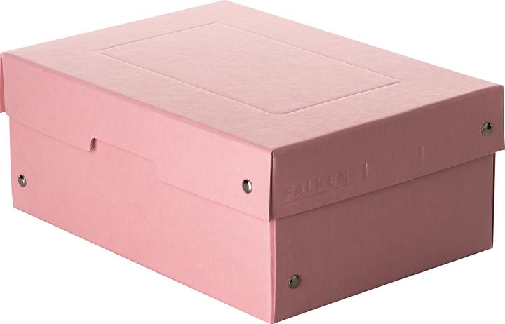 Falken PURE Box Pastell A5 100 mm Füllhöhe pink (A5)