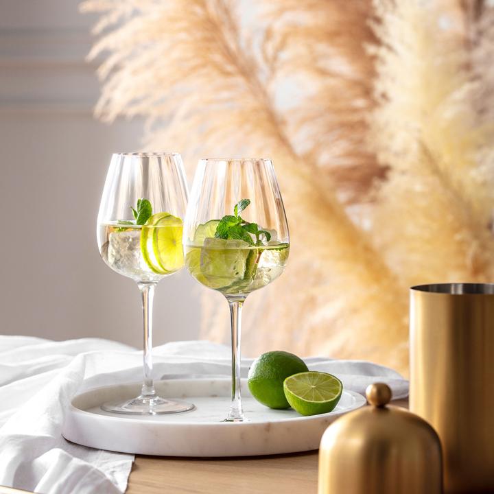 Produktbild Villeroy & Boch Weissweinkelch, Set 4tlg. Rose Garden (12 cl, 4 Gläser, Weissweingläser)