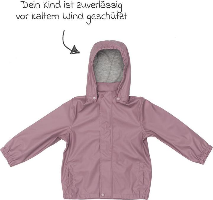 Immagine prodotto Fillikid Regenkleidung Regenjacke windicht, wasserabweisend, atmungsaktiv (92)