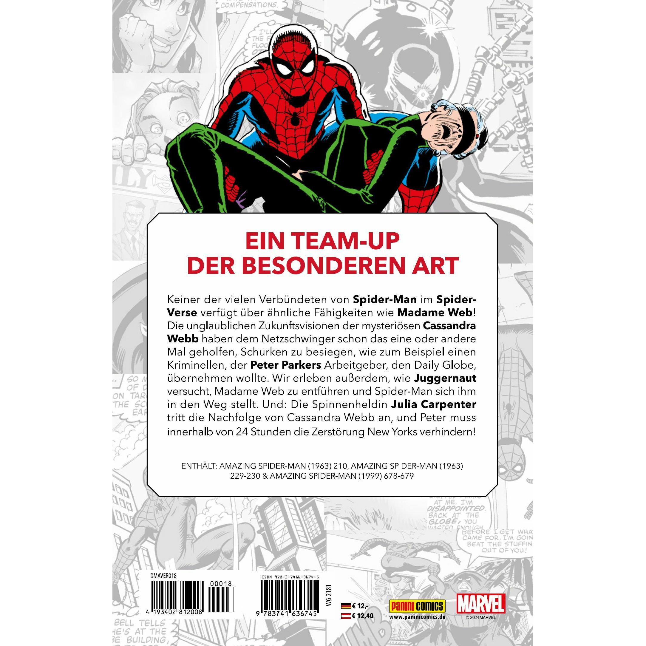 Thumbnail - Spider-Man & Madame Web, Belletristik von Humberto Ramos, Dan Slott, Dennis O'Neil, Roger Stern, John Romita Jr.