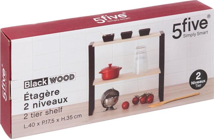 Produktbild 5Five Zweistöckiges Holzregal
