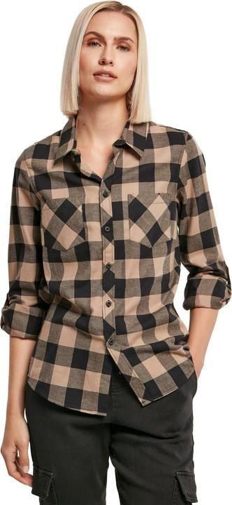 Immagine prodotto Urban Classics Camicia di flanella a quadri Turnup Donna (L)