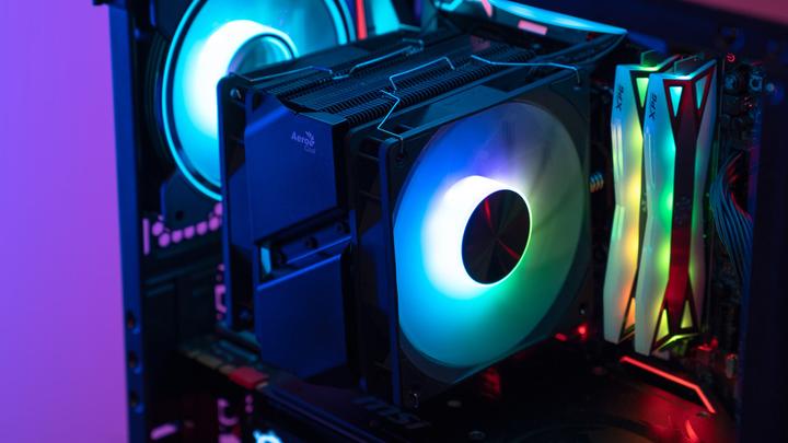 Actual product image AeroCool Rime 4 Dual (120 mm)