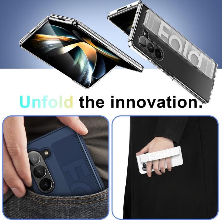 Produktbild Screenguard GripCase Samsung Galaxy Z Fold5 Hand Strap Hard Case (Samsung Galaxy Z Fold5)