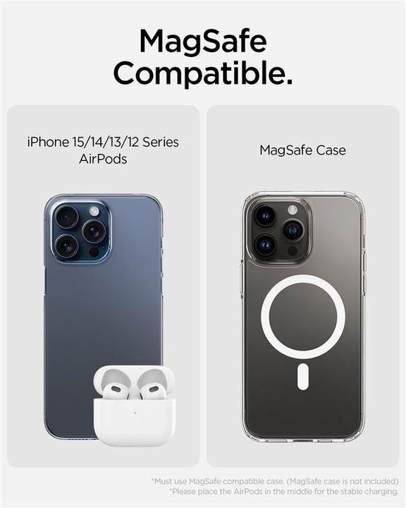 Actual product image Spigen ArcField PF2100 Stand with MagSafe Charger - Black (20 W)