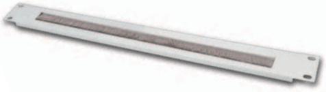 Actual product image Wirewin 19" 1HE cable entry panel