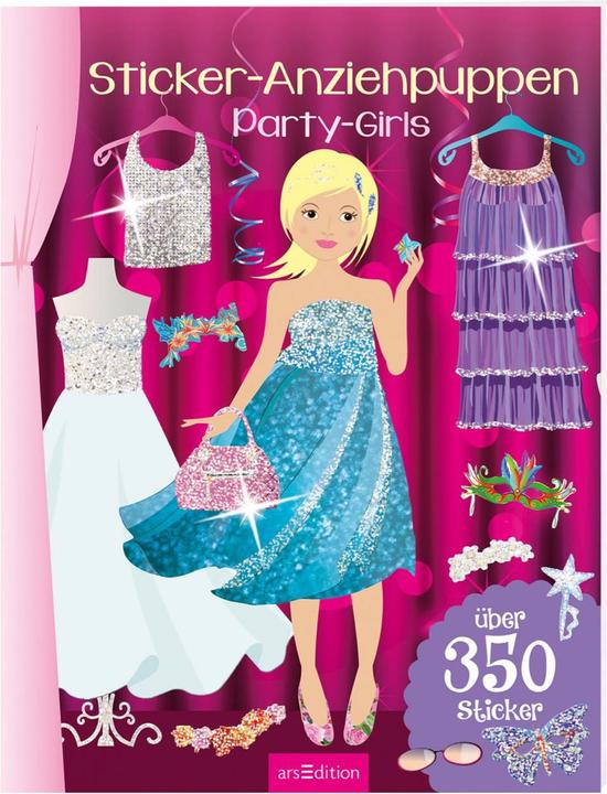 Produktbild Sticker-Anziehpuppen - Party-Girl