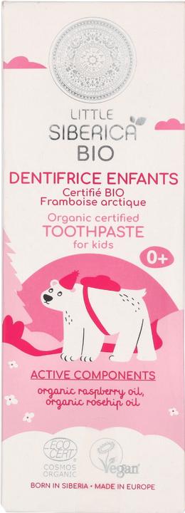 Immagine prodotto Natura Siberica Piccolo Dentifrico Niños Frambuesa Organic 60g (60 ml)