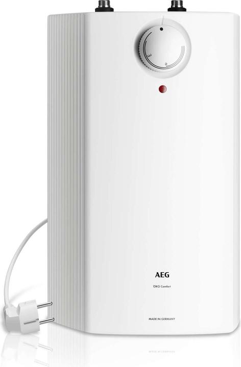 AEG Haustechnik druckloser Kleinspeicher Huz 5 Öko Comfort mit ThermoStop-Technologie mit Stecker, 5l