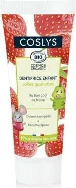 Productafbeelding Coslys Biologische Tandpasta Kinderen Aardbei (50 ml)
