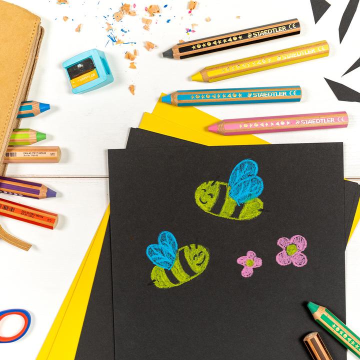 Immagine prodotto Staedtler Matite colorate Junior 140, con temperino, 12 colori (12 x)