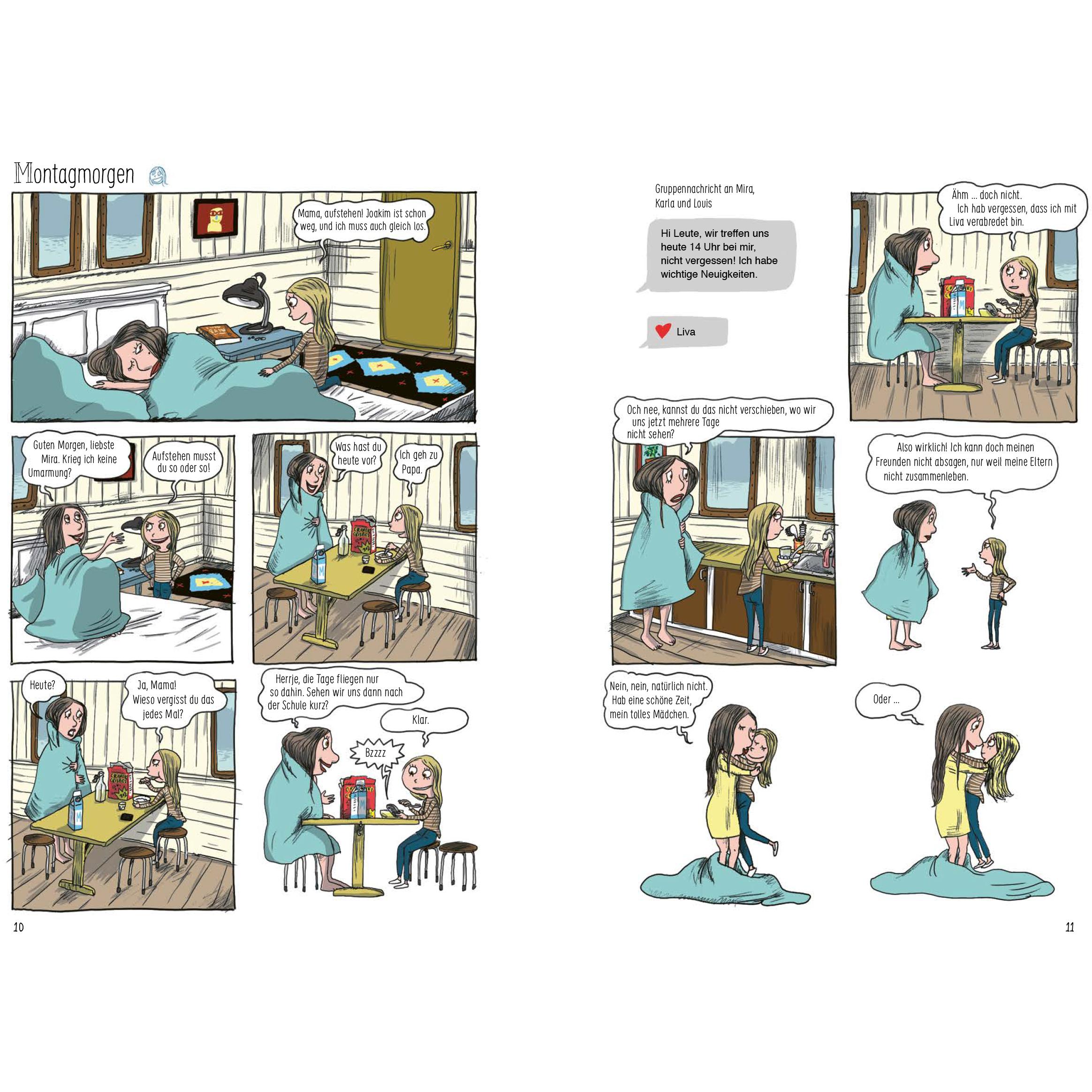 Thumbnail - Mira #kuss #kunst #familie, Kinderbücher von Rasmus Bregnhøi, Franziska Gehm, Sabine Lemire